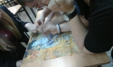 puzzle na lekcji historii sztuki