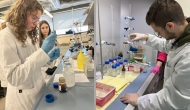 Chrobrzacy w laboratoriach Politechniki Poznańskiej
