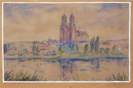 Gniezno w sztuce z XIX w.