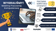 I LO laureatem ogólnopolskiego konkursu „Pracownia Kompetencji Cyfrowych” 