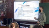 Spotkanie klas medycznych ze studentem III roku medycyny Uniwersytetu Medycznego w Bydgoszczy