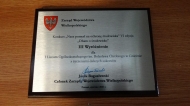 Wyróżnienie w konkursie