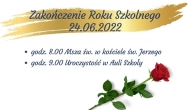 Zakończenie Roku Szkolnego 2021/2022