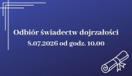 Odbiór świadectw dojrzałości